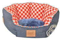 Lief! Pluche Slaapmand Unisex voor kat en hond 40 cm