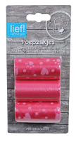 Lief! Poepzakjes 3 Rollen A 20 Stuks Girls Roze 20 St