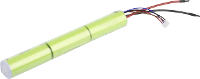 LiFePO4 Accupack 9.9 V 2500 mAh 26650 Kabel, Stekker A123 Systems Inline L1x3