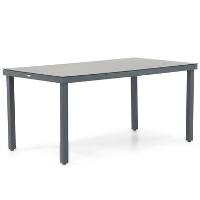 Dining Tuintafel rechthoekig 160 x 90 cm Grijs Porto