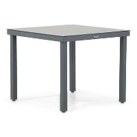 Dining Tuintafel vierkant 90 x 90 cm Grijs Porto