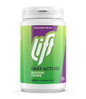 Lift Fast Acting Glucose Kauwtabletten   Bosbes