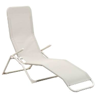 Ligbed Parma   zand   149x60x102 cm   Leen Bakker