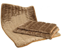Ligbed Pluche Bruin 87x58 Cm