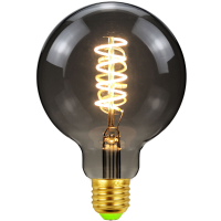 Verlichting Designer AC220 E27 2700 K 4 W G95 Dimbare LED Gloeilamp Rookgrijs Glas Edison Lamp Gloeidraad Lamp Retro Dec