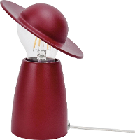 LightMe Camillo 85703 Tafellamp LED E27 Robijn rood