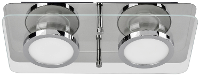 LightMe Chromia LM85621 LED wandlamp GU10 10 W LED Chroom