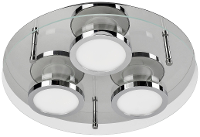 LightMe Chromia LM85623 LED wandlamp GU10 15 W LED Chroom