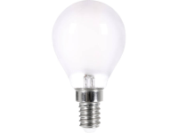 LightMe LED Energielabel A++ (A++   E) E14 Kogel 4 W = 40 W Warmwit (Ã x l) 45 mm x 75 mm Dimbaar, Filament / Retro LED 1 stuks