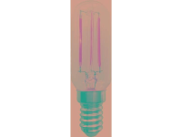 LightMe LED Energielabel A++ (A++   E) E14 Staaf 4 W Warmwit (Ã x l) 25 mm x 80 mm Filament / Retro LED 1 stuks