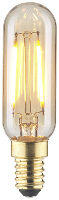 LightMe LM85050 LED lamp E14 Buis 2.5 W Barnsteen (Ø x l) 25 mm x 90 mm 1 stuk(s)