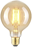 LightMe LM85059 LED lamp E27 Globe 2.5 W Barnsteen (Ø x l) 95 mm x 140 mm 1 stuk(s)