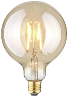 LightMe LM85061 LED lamp E27 Globe 2.5 W Barnsteen (Ø x l) 125 mm x 178 mm 1 stuk(s)