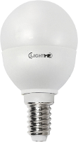 LightMe LM85215 LED lamp Energielabel F (A   G) E14 Kogel 4.5 W = 40 W Warmwit (Ø x l) 45 mm x 82 mm 1 stuk(s)