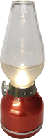 Lightme Lm85301 Tafellamp Met Accu 0.4 W Neutraal Wit Rood
