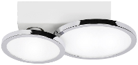 LightMe LM85654 LED plafondlamp LED GU10 16 W Chroom