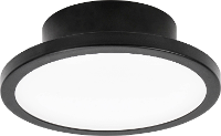 LightMe LM85656 LM85656 LED plafondlamp LED GX53 8 W Zwart
