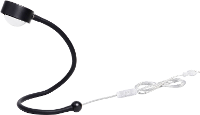 LightMe LM85830 LM85830 LED tafellamp LED GX53 5 W Zwart