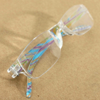 Lightweight Portable Rimless Magnifying Reading Glasses Fatigue Relieve Strength 1.0 1.5 2.0 2.5 3.0