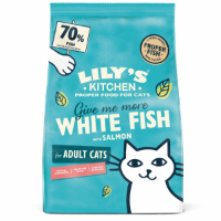 Lily's Kitchen Adult witvis met zalm kattenvoer 2 kg