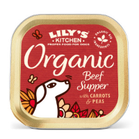 Lily's Kitchen Organic Supper rund paté natvoer hond 11 x 150 g