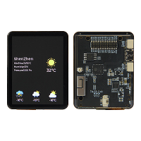 LILYGO® T4 S3 ESP32 S3 2,41 inch AMOLED Touch Display ontwikkelingsbord RGB Scherm Dual Core LX7 microprocessor WIFI Blu
