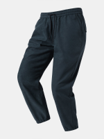 Heren Effen Kleur Achterzakken Enkellange Casual Broek