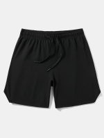 Heren Hit gesplitst Quick Dry Back Zip Pocket Activewear Bottoms