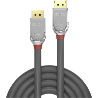 LINDY 36302 DisplayPort kabel DisplayPort Aansluitkabel DisplayPort stekker, DisplayPort stekker 2.00 M Zilver