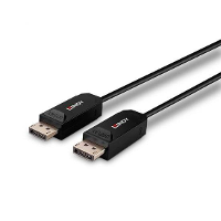 LINDY 38525 DisplayPort kabel DisplayPort Aansluitkabel DisplayPort stekker 50.00 M Zwart