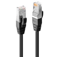 LINDY 45609 RJ45 Netwerkkabel, patchkabel CAT 6 S/FTP 20.00 M Zwart 1 stuk(s)
