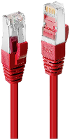 LINDY 45627 RJ45 Netwerkkabel, patchkabel CAT 6 S/FTP 10.00 M Rood 1 stuk(s)