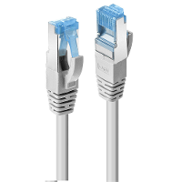 LINDY 47130 RJ45 Netwerkkabel, patchkabel CAT 6A S/FTP 0.30 M Grijs 1 stuk(s)