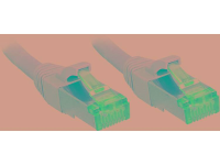 LINDY 47132 RJ45 Netwerkkabel, patchkabel CAT 6A S/FTP 1.00 M Grijs 1 stuk(s)