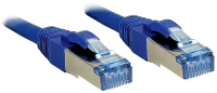 LINDY 47149 RJ45 Netwerkkabel, patchkabel CAT 6A S/FTP 2.00 M Blauw 1 stuk(s)