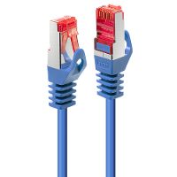 LINDY 47357 RJ45 Netwerkkabel, patchkabel CAT 6 S/FTP 7.50 M Blauw 1 stuk(s)