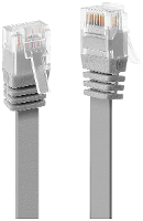 LINDY 47493 RJ45 Netwerkkabel, patchkabel CAT 6 U/UTP 3.00 M Grijs 1 stuk(s)