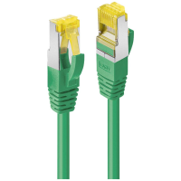 LINDY 47647 RJ45 USB kabel CAT 6A S/FTP 1.00 M Groen 1 stuk(s)