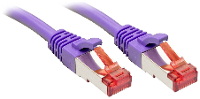 LINDY 47826 RJ45 Netwerkkabel, patchkabel CAT 6 S/FTP 5.00 M Violet 1 stuk(s)