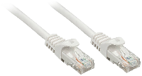 LINDY 48164 RJ45 Netwerkkabel, patchkabel CAT 6 U/UTP 3.00 M Grijs 1 stuk(s)