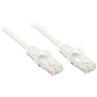 LINDY 48207 RJ45 Netwerkkabel, patchkabel CAT 6 U/UTP 10.00 M Wit Onafgeschermd 1 stuk(s)