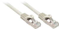 LINDY 48391 RJ45 Netwerkkabel, patchkabel CAT 5e F/UTP 1.00 M Grijs Snagless 1 stuk(s)