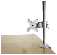 LINDY LCD Bracket Monitor tafelbeugel 1 voudig Zilver Kantelbaar en zwenkbaar