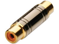 Lindy RCA dubbele koppeling Premium Gold LINDY