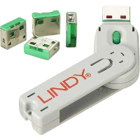 Lindy USB Port Blocker diefstalbeveiliging 4 pack
