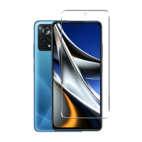 Bakeey voor POCO X4 Pro 5G Global Version Flim 1/2/3/5PCS HD Clear 9H Anti Explosion Anti kras Gehard Glas Scherm Protec