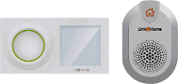 Link2Home Draadloze deurbelset Bereik max. (In het vrije veld) 25 m Alexa, Google Home