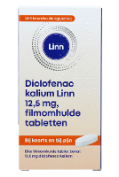 Linn Diclofenac Kalium 12.5Mg Filmomhulde Tabletten