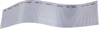 Lintkabel Rastermaat: 0.635 Mm 80 x 0.05 Mm² Grijs BKL Electronic 1505062 per meter
