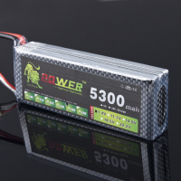 Lion Power 11.1V 5300mah 40c Lipo Battery Bg709